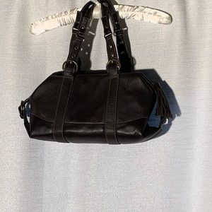 Ann Taylor Loft Leather Handbag